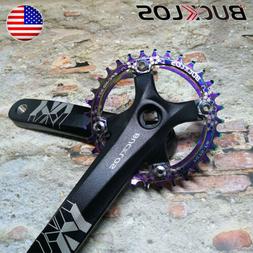 104BCD AL7075 Crankset 170mm Crank Arm 32T  Round Narrow Wid