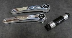 White Industries 180 mm  POLISHED M30 MOUNTAIN Cranks with s