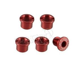 5Pair* NEW KCNC RED Chainring Crank Bolts Set For Shimano  8