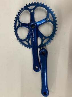 Complete Crankset BLUE 48T 172.5mm, Bolts Included