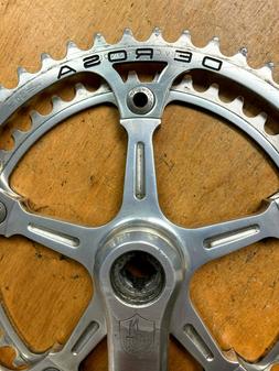 Campagnolo De Rosa pantographed 42/50 x 170mm compact cranks