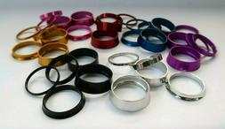 White Industries Headset Spacer Kits  in anodized colors Spa