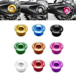 Mountain Bike Crankset Crank Arm Screws Aluminum Axis Fixing