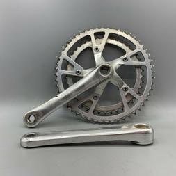 VINTAGE SUGINO BICYCLE 52/42 T 170 MM FORGED ALLOY CRANKSET 