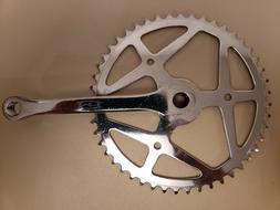 Vintage Sugino Bicycle Cottered Right Crank..Single...48t..B