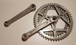 Vintage Sugino Maxy Forged Alloy 3 Bolt French Threaded Cran