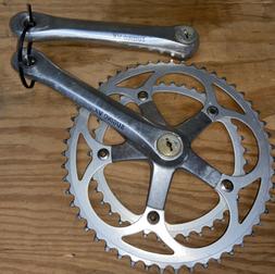 Vintage Sugino VX Bicycle Crankset..Double...52 - 40t..Bike.